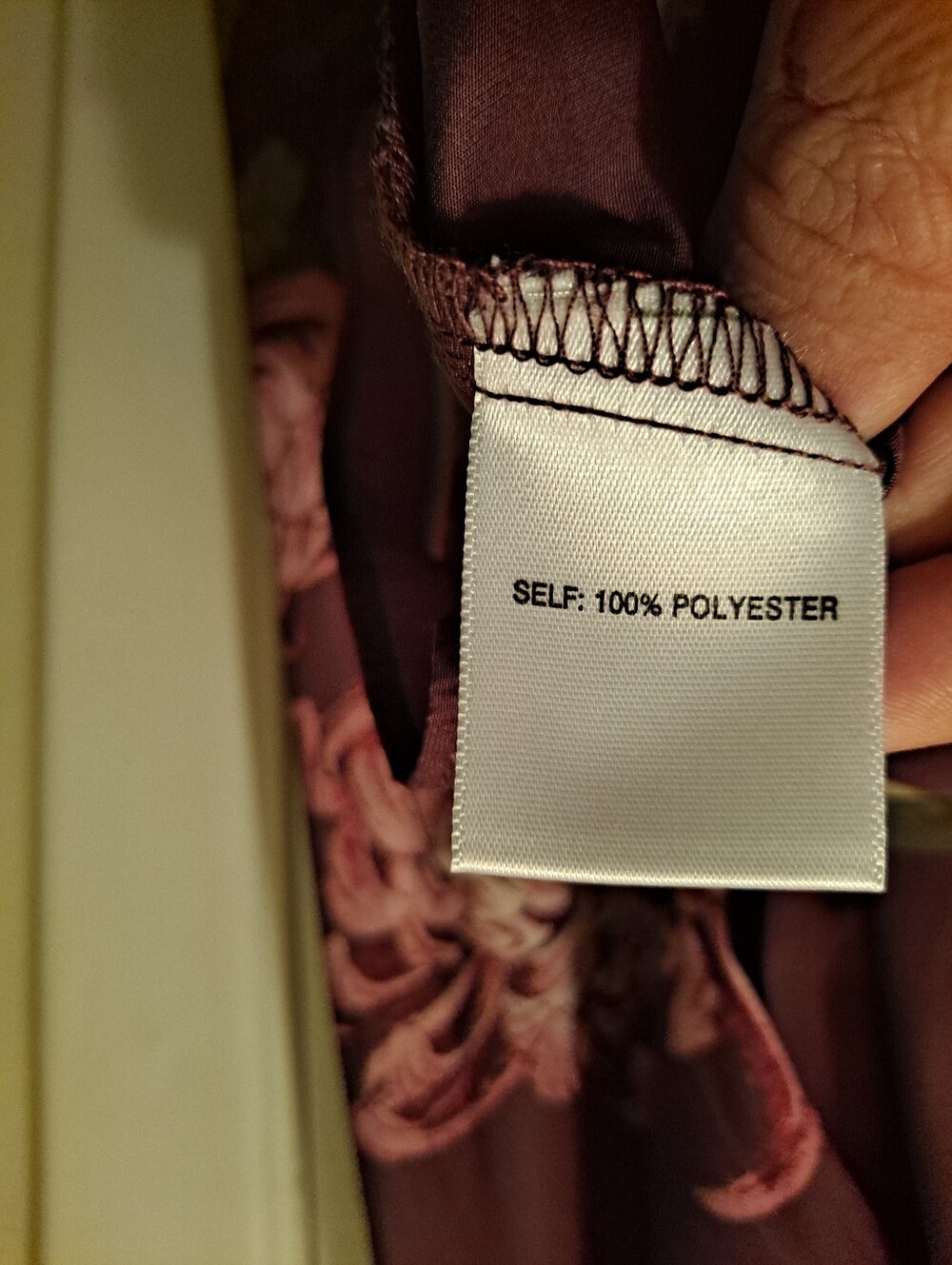 Rose & Olive button-down shirt vibrant pink and green Floral Pattern - Picture 9 of 16